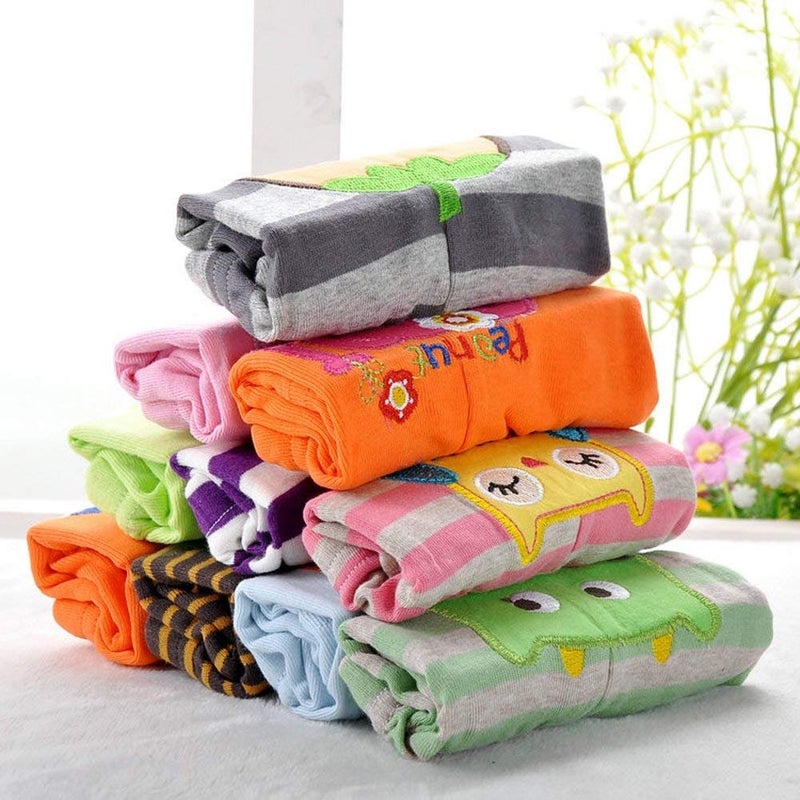 Monvecle Unisex Baby Multi Pieces Newborn to Toddler Cotton Long Pants Shorts Gift Sets (US, Age, 12 Months, 5pcs Random Color -Boy Shorts) - Image 5